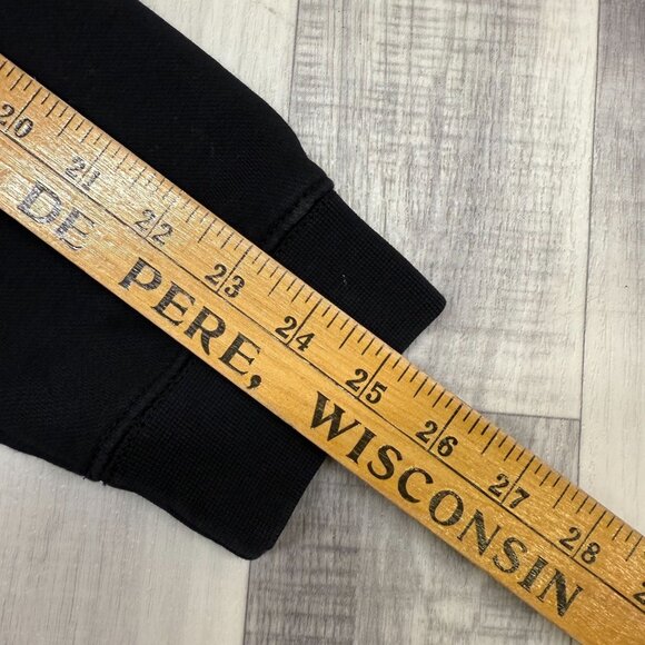 ✅Mens M Nike Black Pullover Hoodie Cotton Blend Casual Activewear Spell Out Logo - Picture 6 of 8